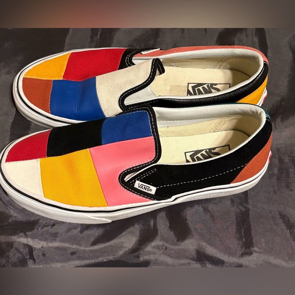 Vans Multicolor Patchwork Slip-Ons - image 5